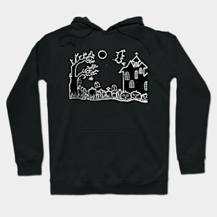 Halloween Chalk art Hoodie